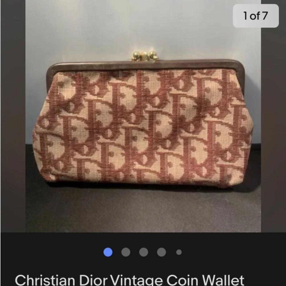 Vintage dior wallet/pouch. From late 80’s great condition